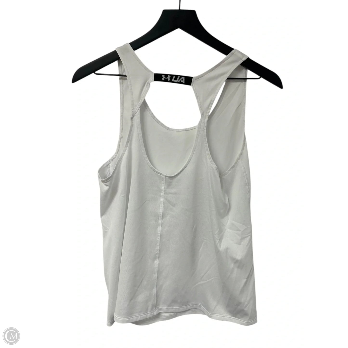 Athletic Tank Top By Under Armour In White, Size: L
