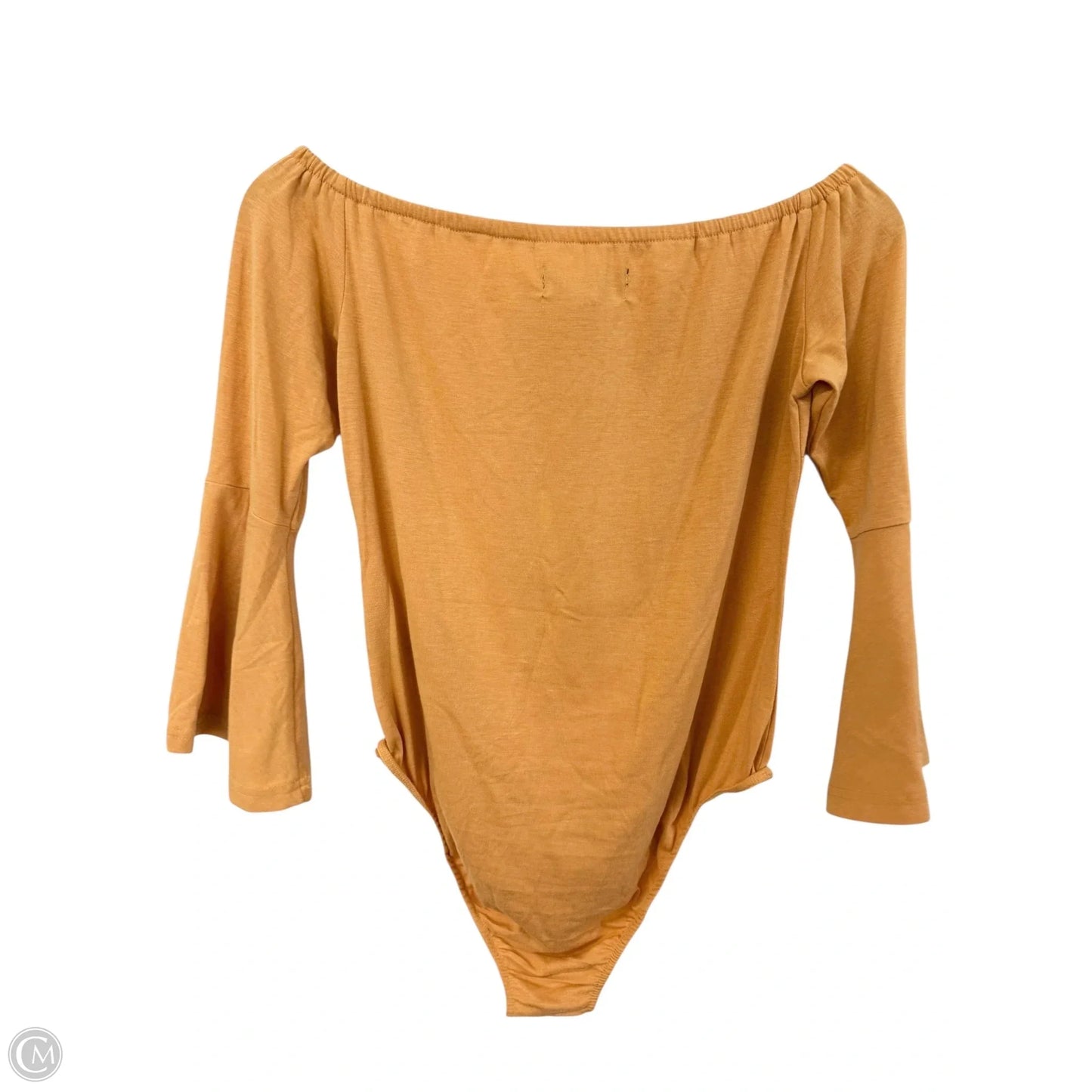 Bodysuit By Clothes Mentor In Yellow, Size: M