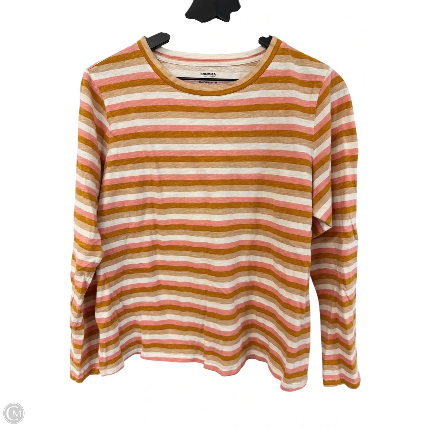 Top Long Sleeve Basic By Sonoma In Multi-colored, Size: L