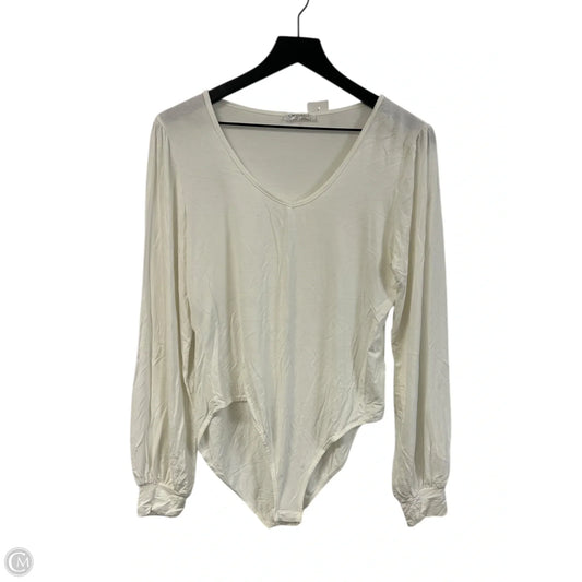 Bodysuit By Cmf In White, Size: L