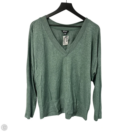 Top Long Sleeve By Buffalo David Bitton In Green, Size: Xl