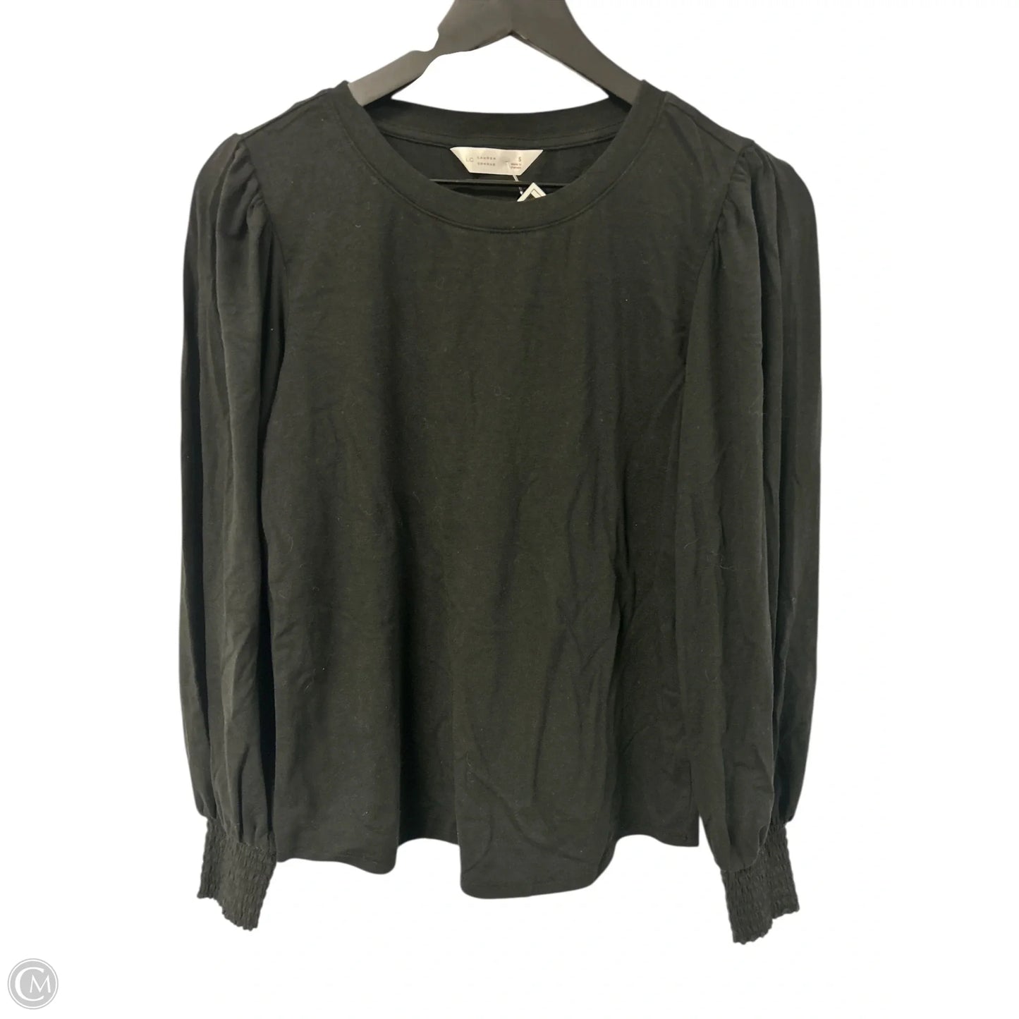 Top Long Sleeve By Lc Lauren Conrad In Black, Size: S