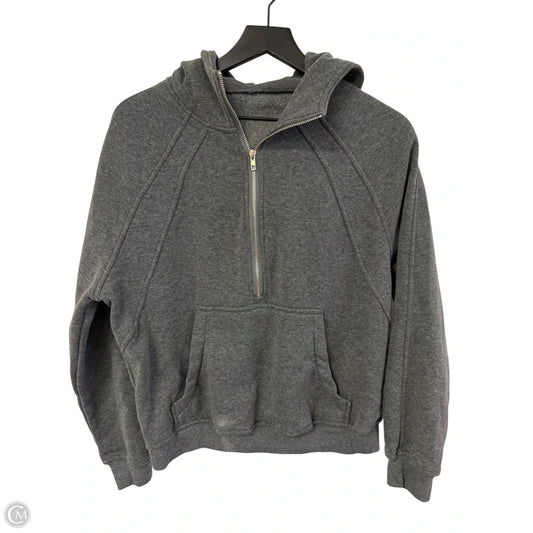 Sweatshirt Hoodie By Shein In Grey, Size: M