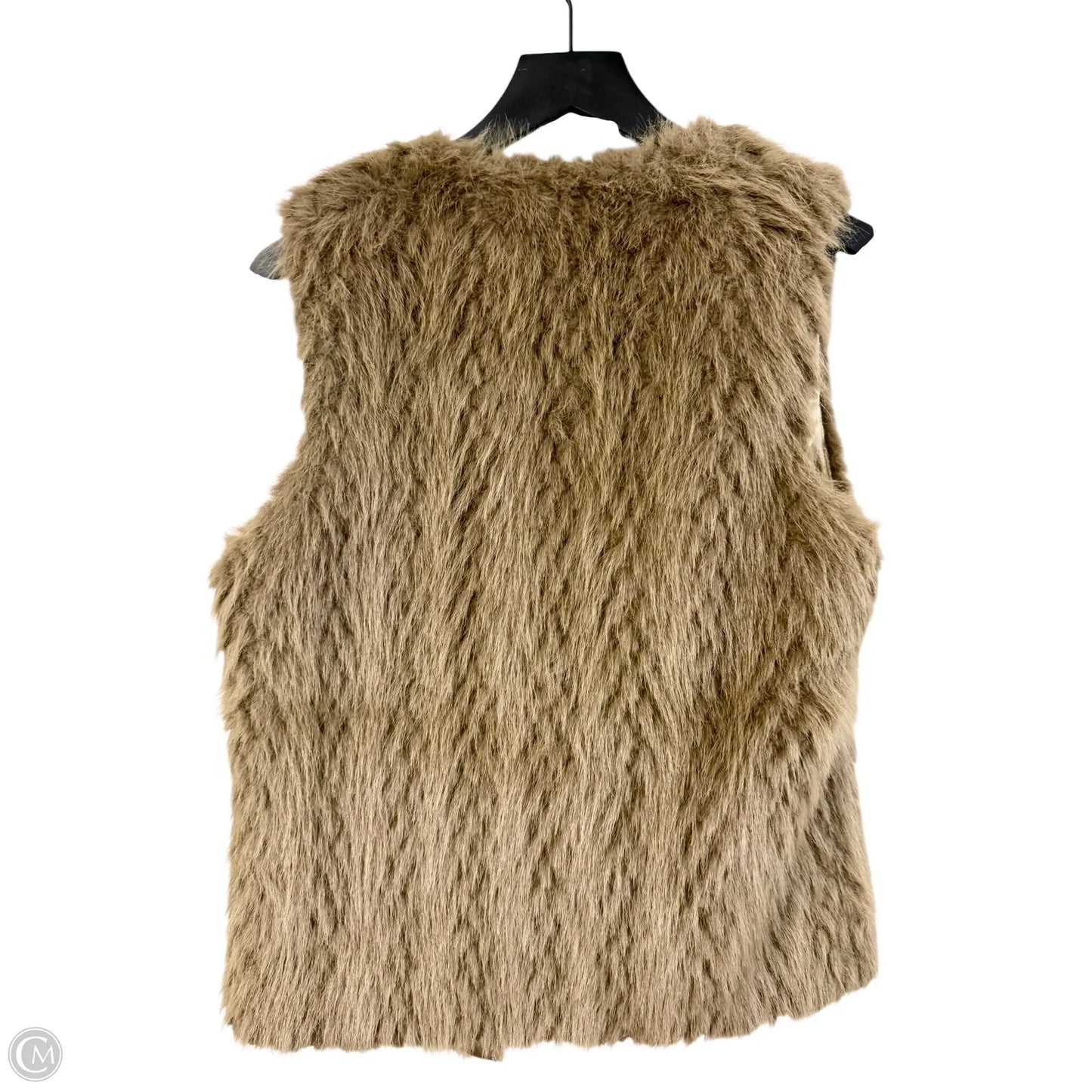 Vest Faux Fur & Sherpa By Olivaceous In Brown, Size: S