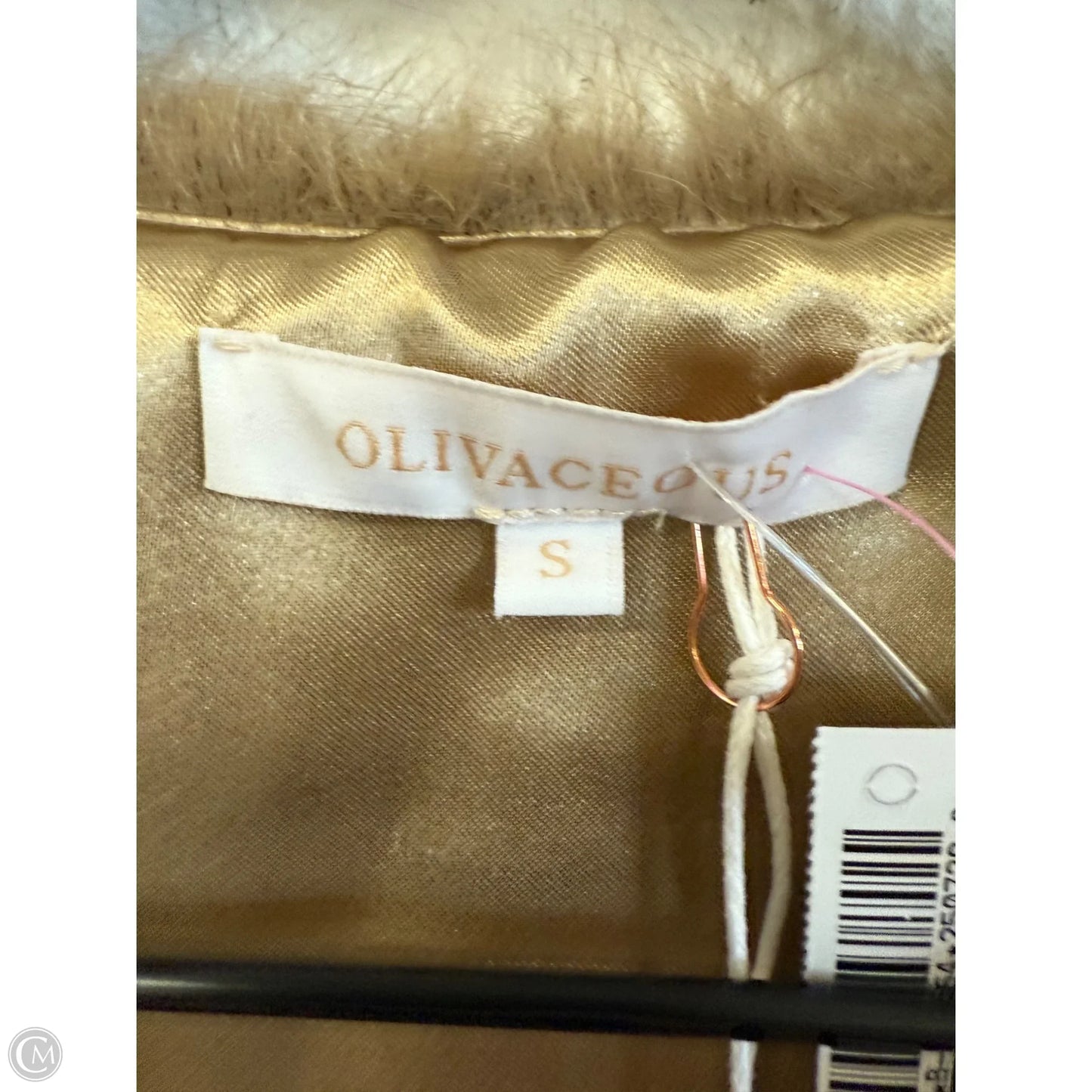 Vest Faux Fur & Sherpa By Olivaceous In Brown, Size: S