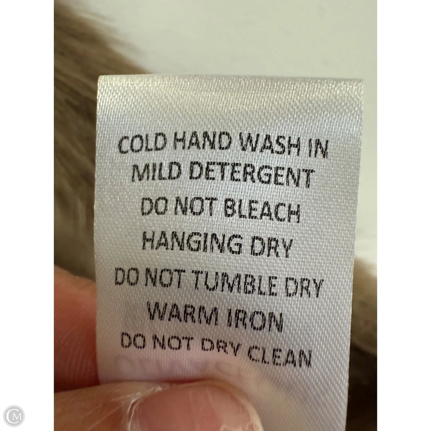 Vest Faux Fur & Sherpa By Olivaceous In Brown, Size: S