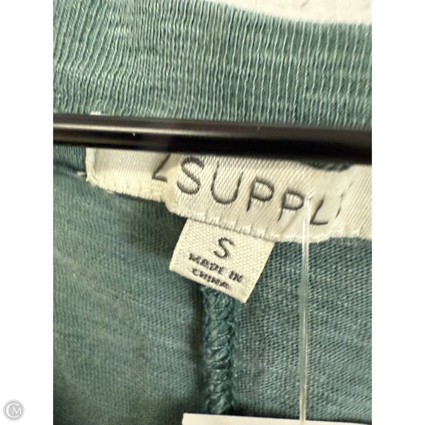 Top Short Sleeve By Z Supply In Green, Size: S