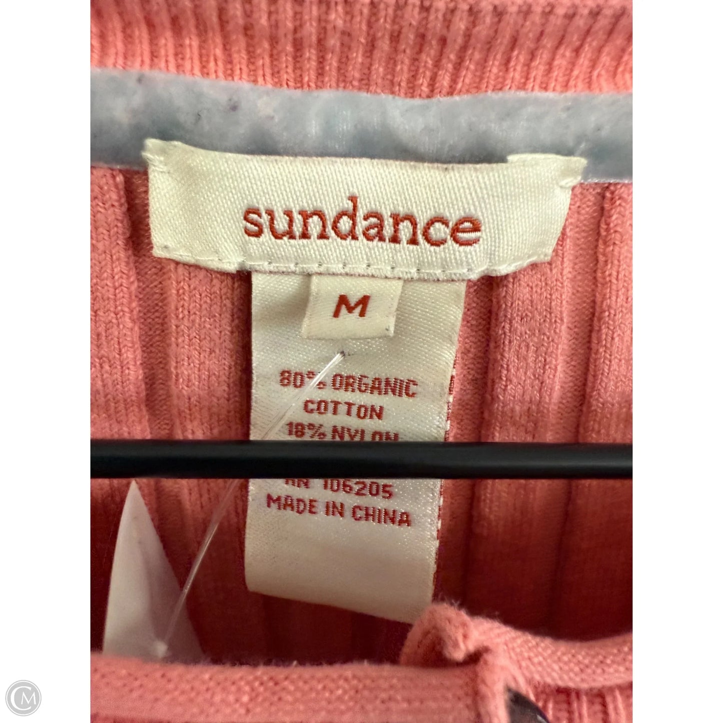 Top Short Sleeve By Sundance In Pink, Size: M