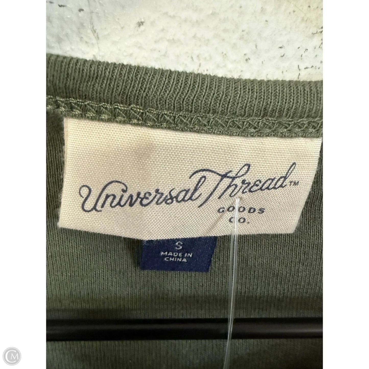 Top Short Sleeve Basic By Universal Thread In Green, Size: S