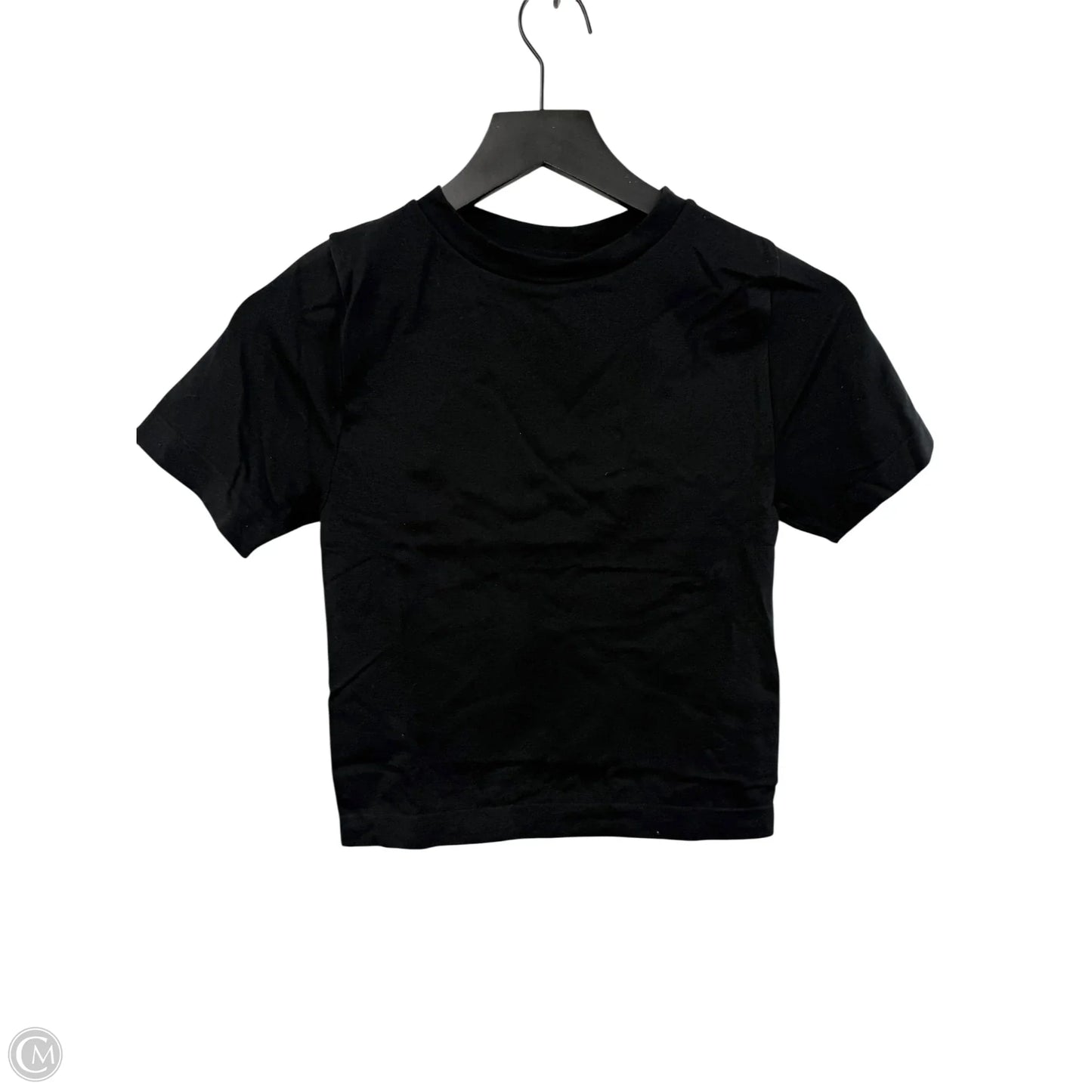 Top Short Sleeve Basic By A New Day In Black, Size: S