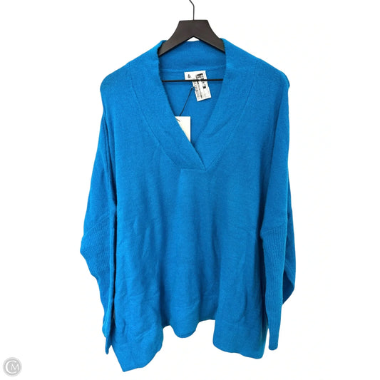 Sweater By Clothes Mentor In Blue, Size: L