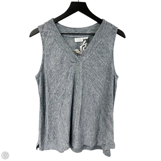 Top Sleeveless By Sigrid Olsen In Blue, Size: L