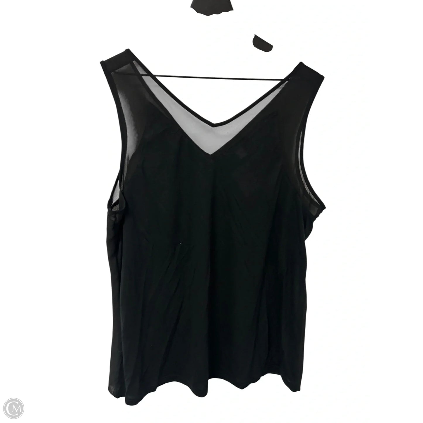 Top Sleeveless By Inc In Black, Size: L