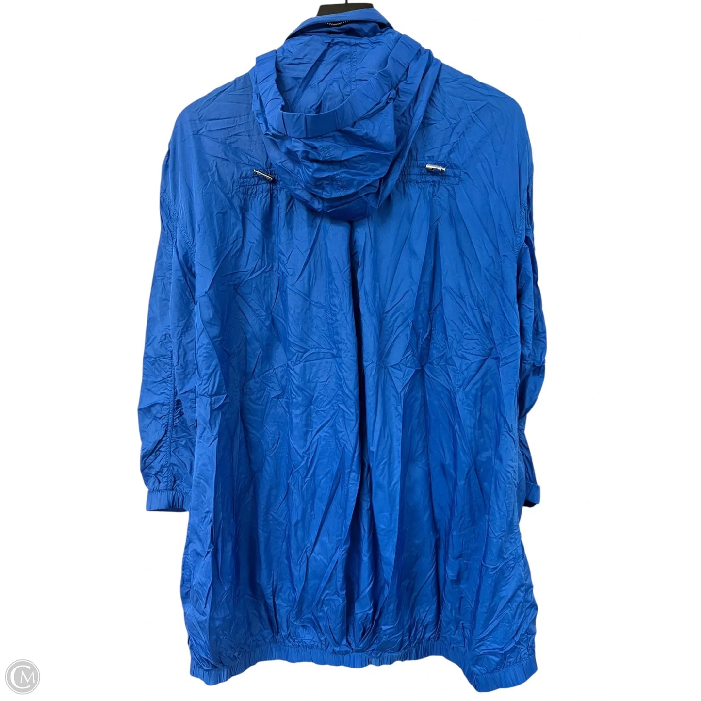 Jacket Windbreaker By Michael By Michael Kors In Blue, Size: M