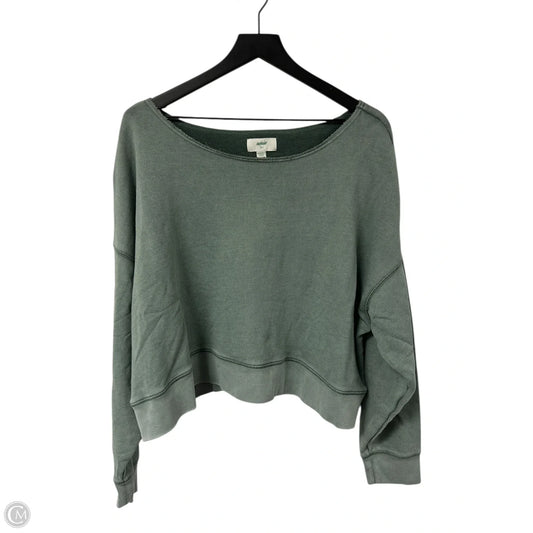 Sweatshirt Crewneck By Aerie In Green, Size: S