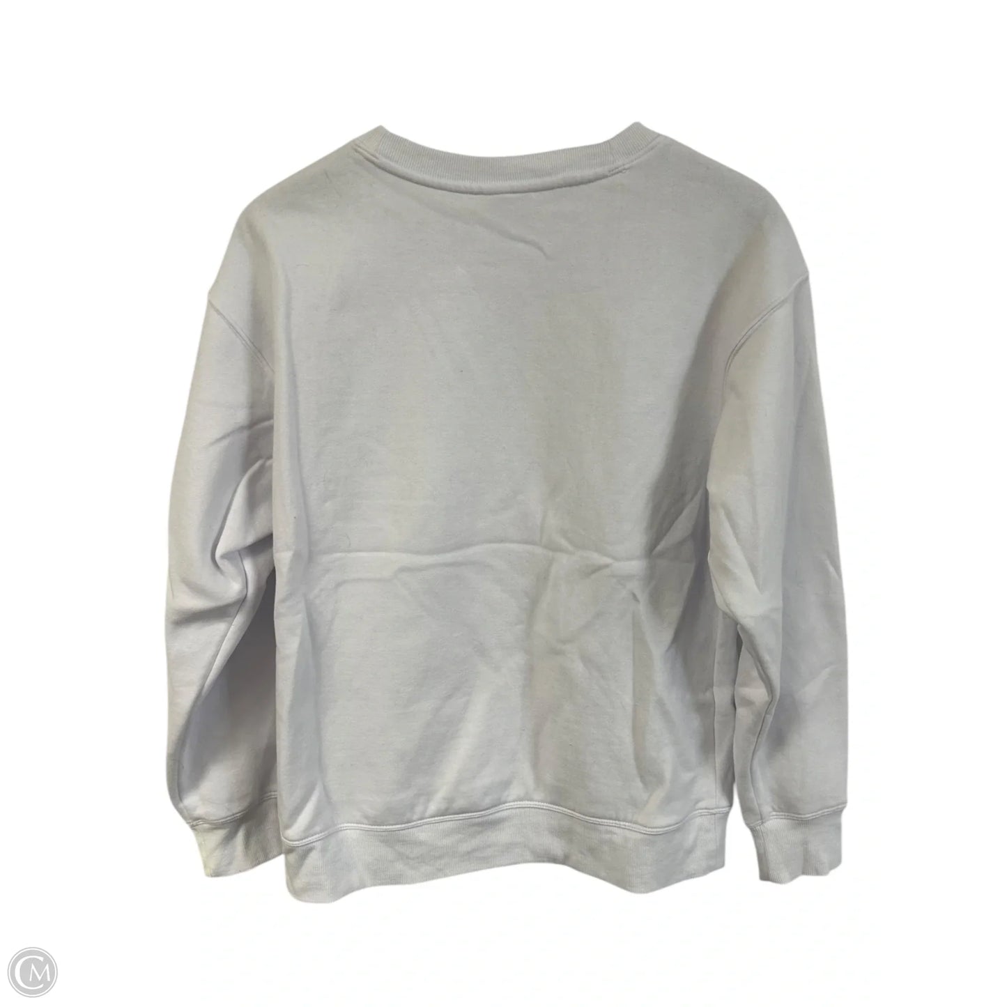 Sweatshirt Crewneck By Dkny In White, Size: S