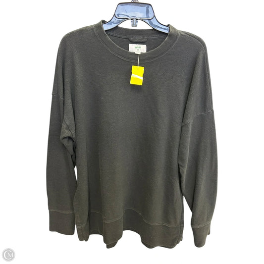 Sweatshirt Crewneck By Aerie In Black, Size: M