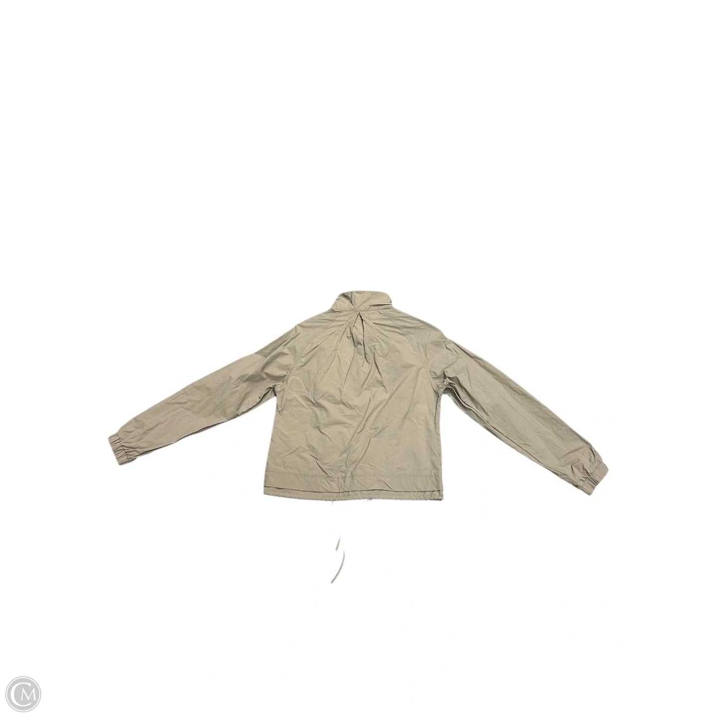 Jacket Windbreaker By Cmc In Brown, Size: Xs