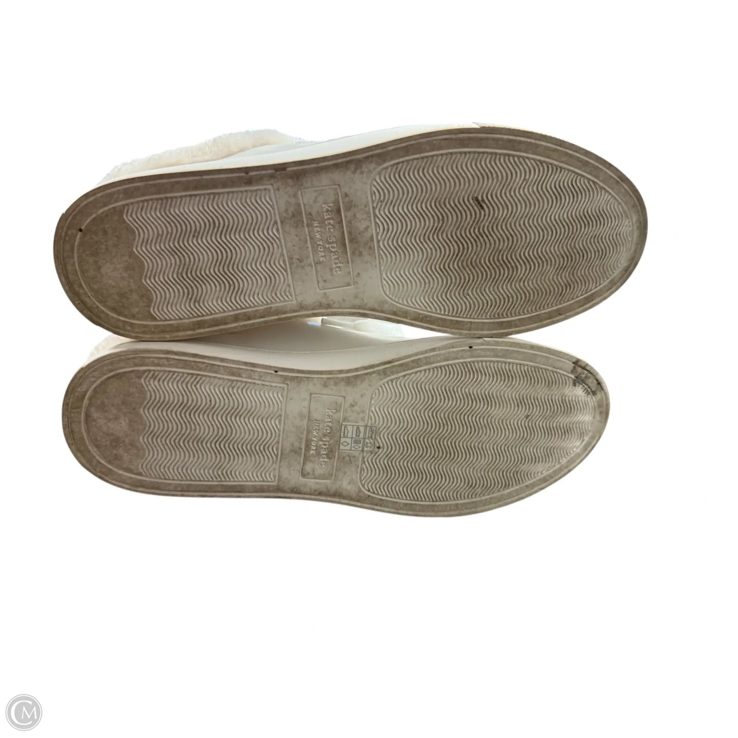 Shoes Designer By Kate Spade In White, Size: 7.5