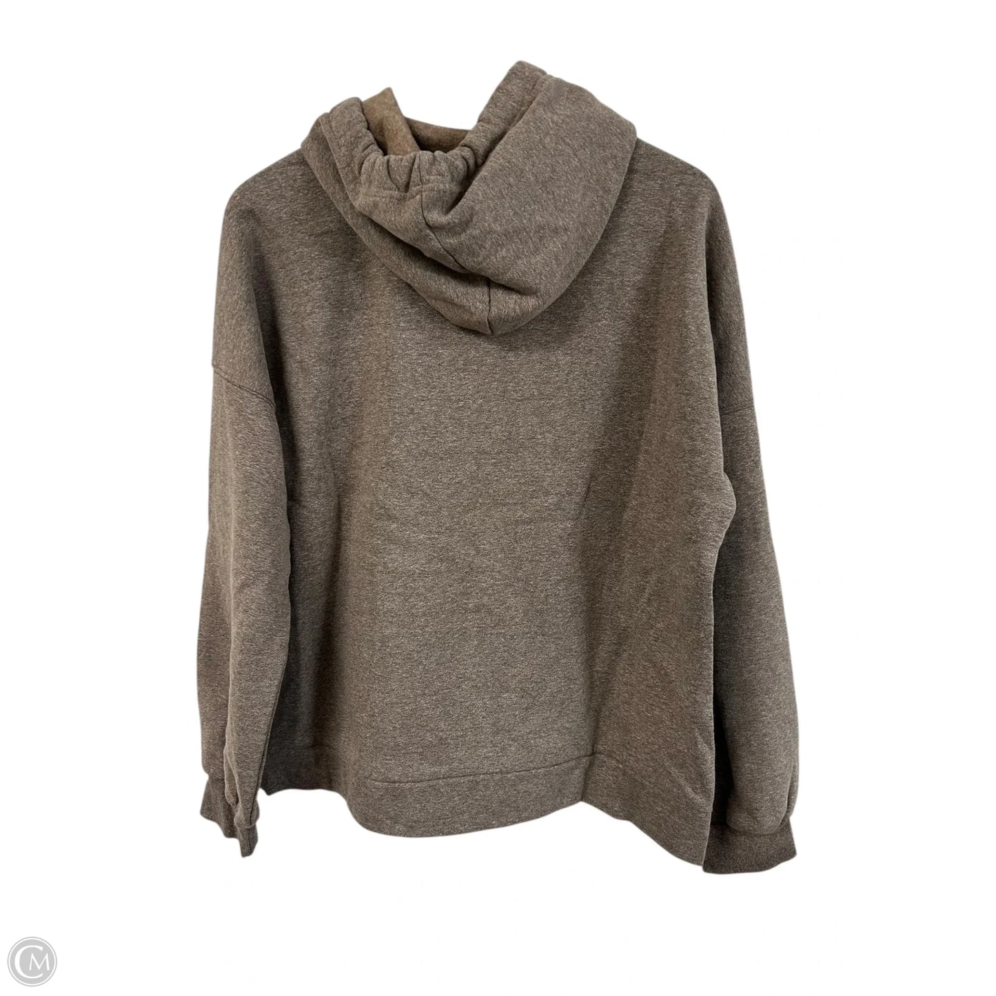 Sweatshirt Hoodie By Zenana In Brown, Size: Xl