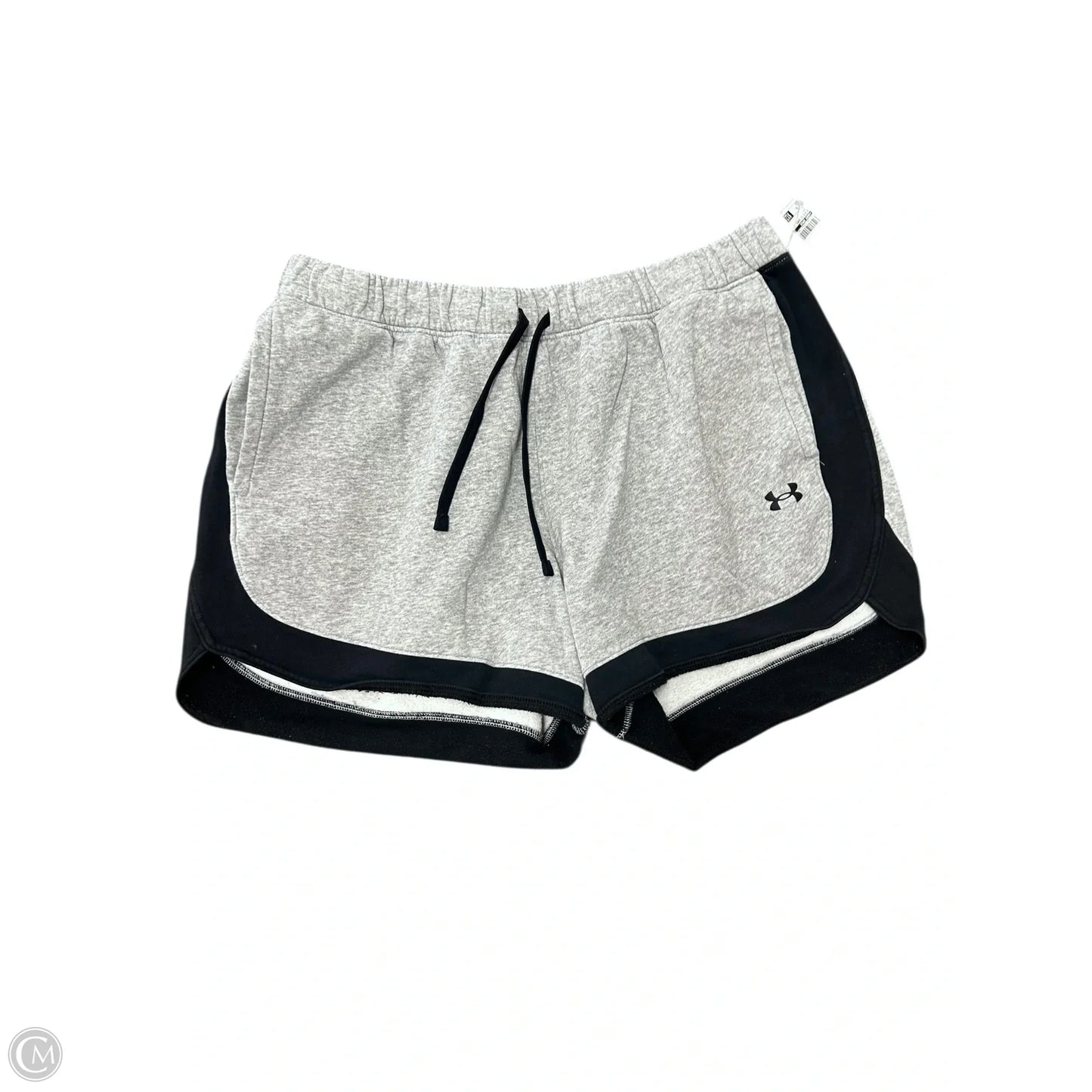Athletic Shorts By Under Armour In Grey, Size: Xl