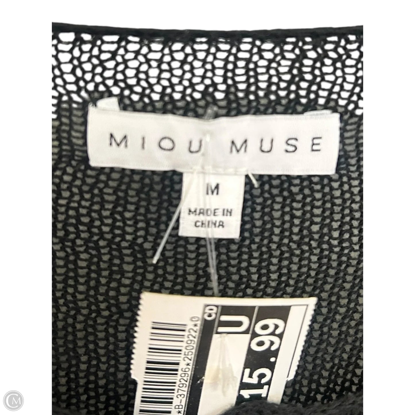 Cardigan By Miou Muse In Black, Size: M