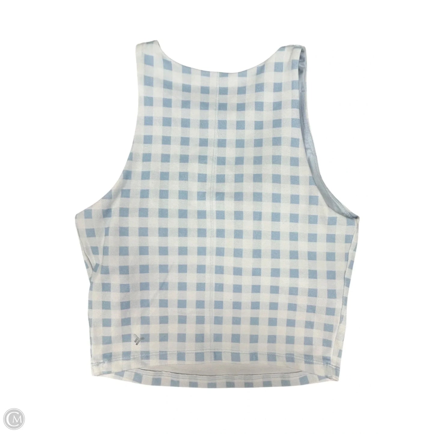 Athletic Tank Top By Old Navy In Blue & White, Size: Xs