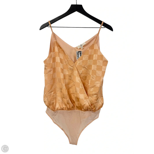 Bodysuit By Entro In Orange, Size: M