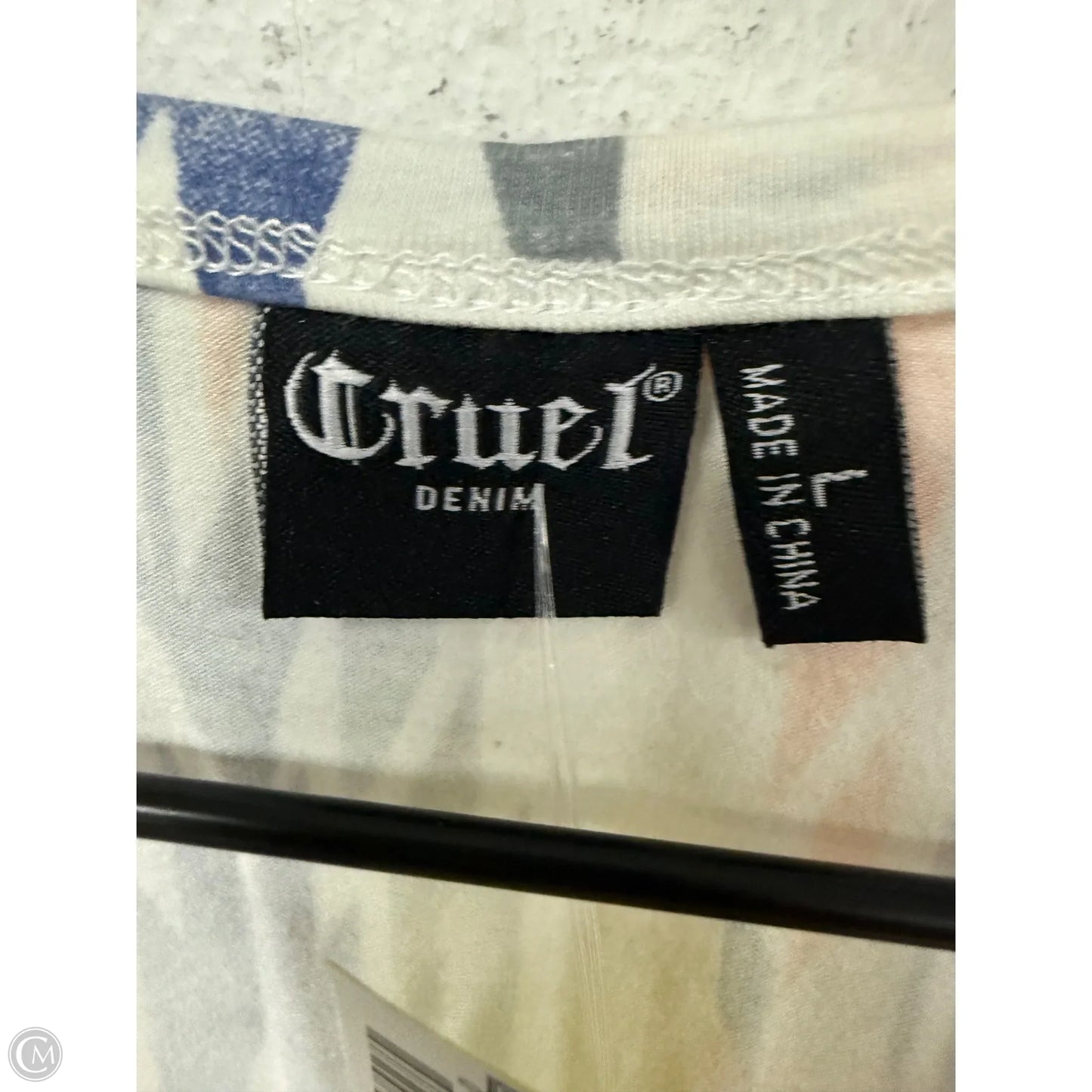 Top Sleeveless By Clothes Mentor In Multi-colored, Size: L