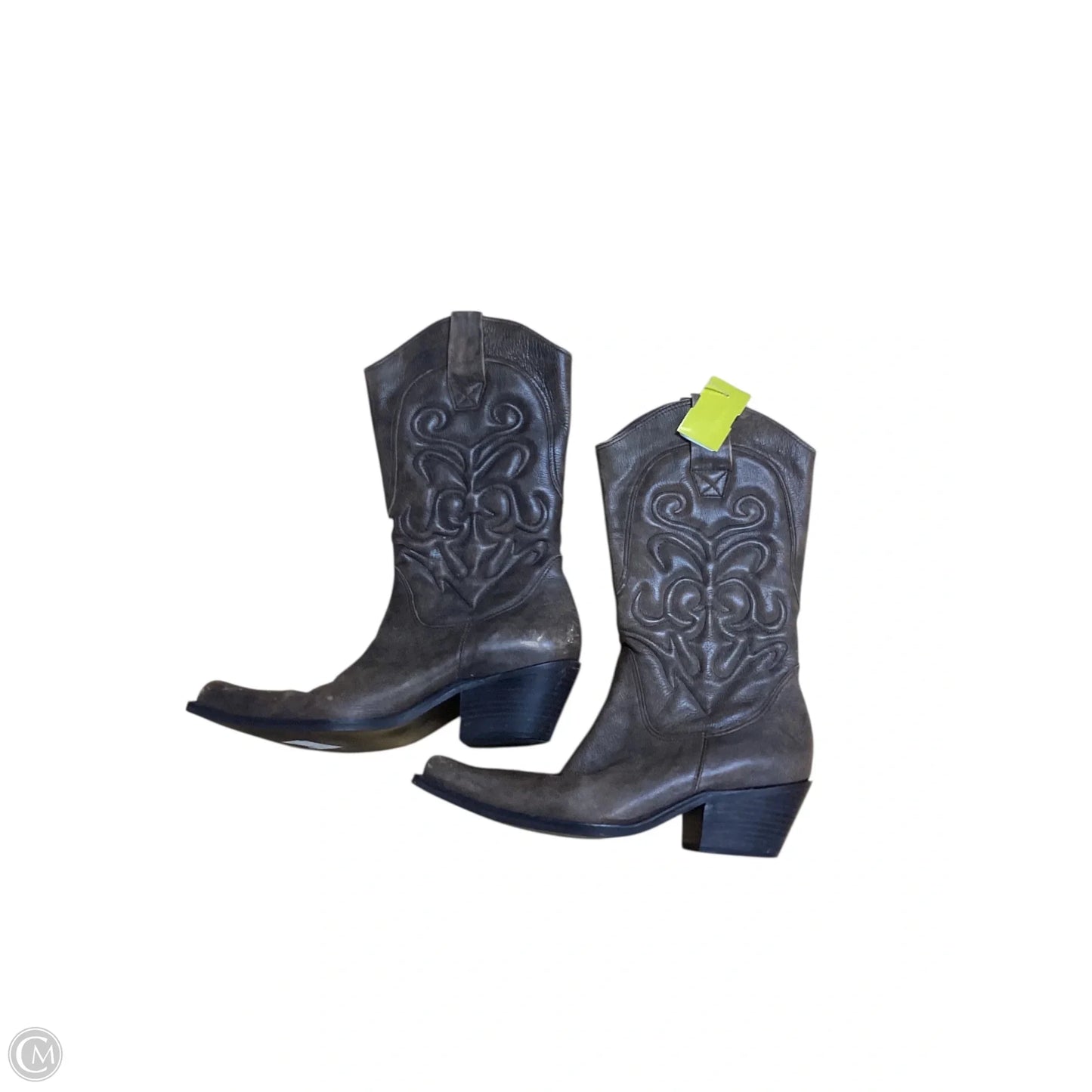 Boots Western By Clothes Mentor In Brown, Size: 8.5