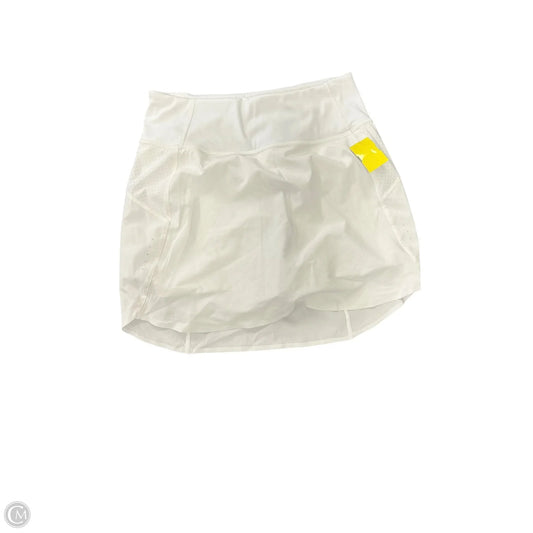 Athletic Skort By Athleta In White, Size: S