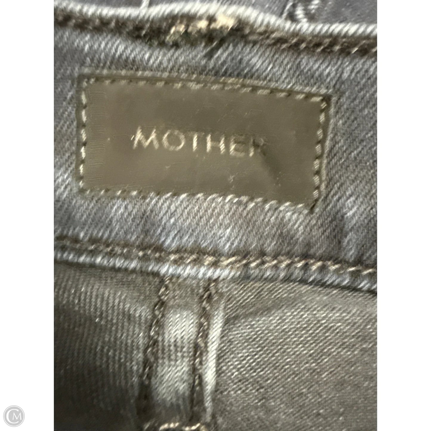 Jeans Straight By Mother In Blue Denim, Size: 2