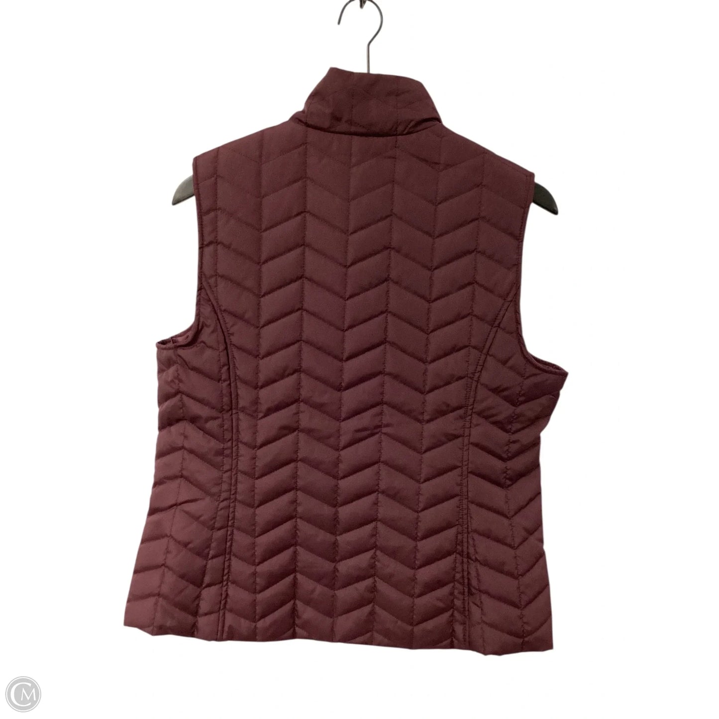 Vest Puffer & Quilted By Marc New York In Purple, Size: L