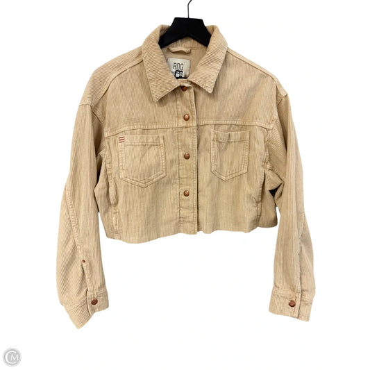 Jacket Shirt By Bdg In Yellow, Size: Xs