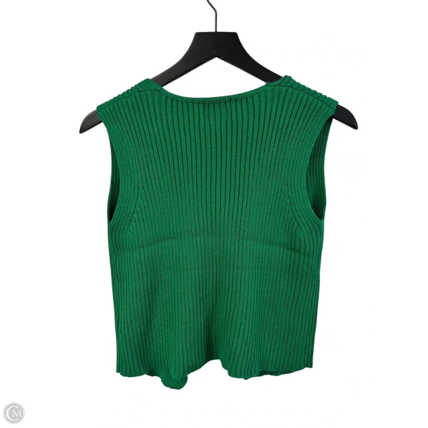 Vest Sweater By Cmc In Green, Size: S