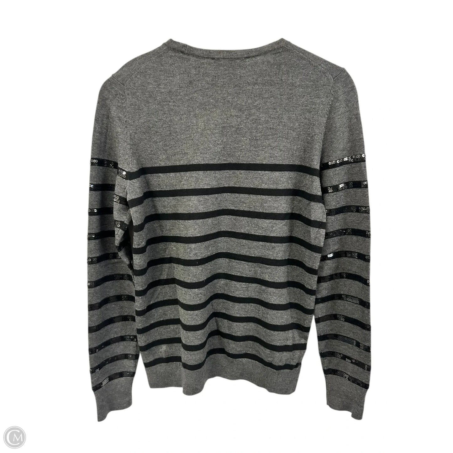 Sweater By Ann Taylor In Grey, Size: M