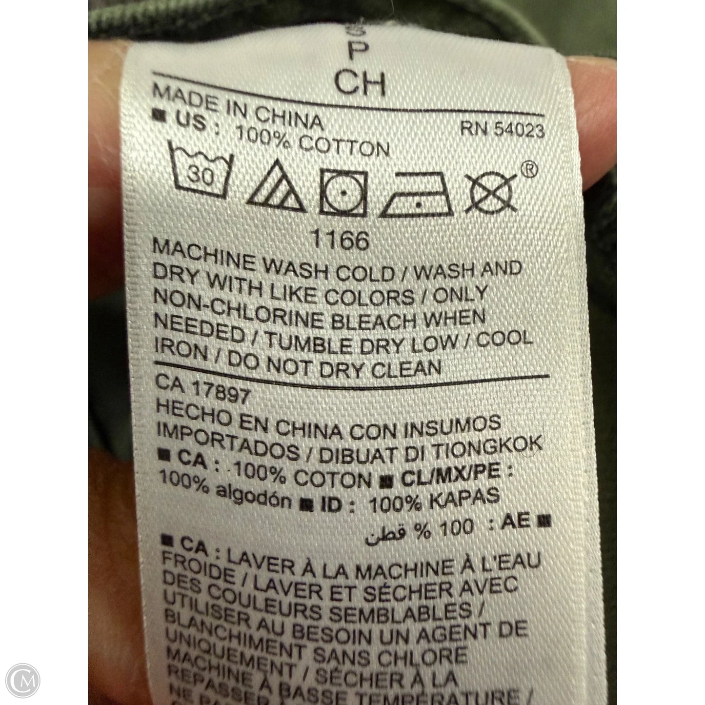 Jacket Denim By Old Navy In Green Denim, Size: S