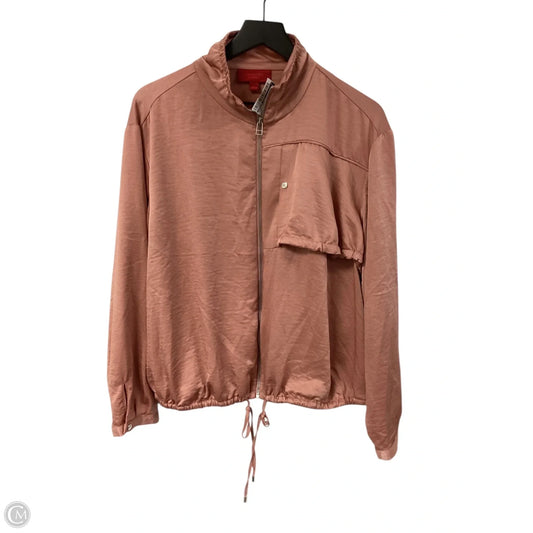Jacket Shirt By Jennifer Lopez In Pink, Size: L