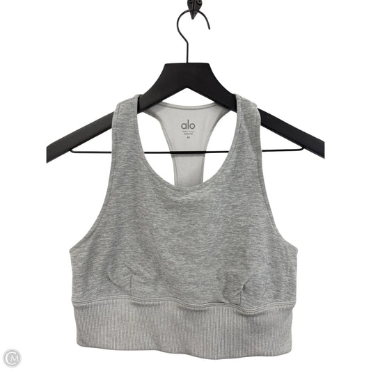Athletic Bra By Alo In Grey, Size: M