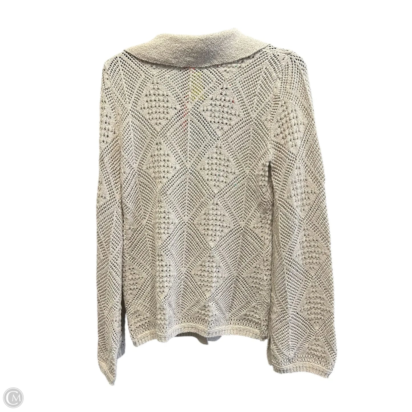 Sweater By Promesa In Tan, Size: M