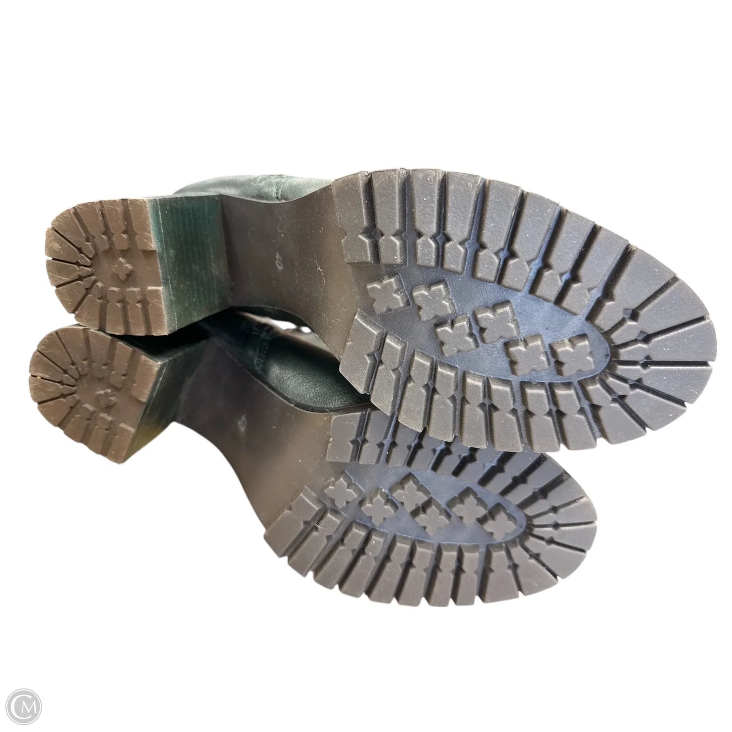 Boots Ankle Heels By Eric Michael London In Green, Size: 9