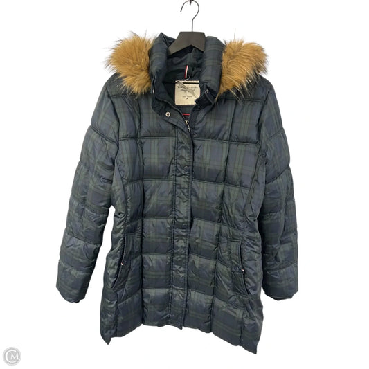 Coat Other By Tommy Hilfiger In Blue & Green, Size: Xl