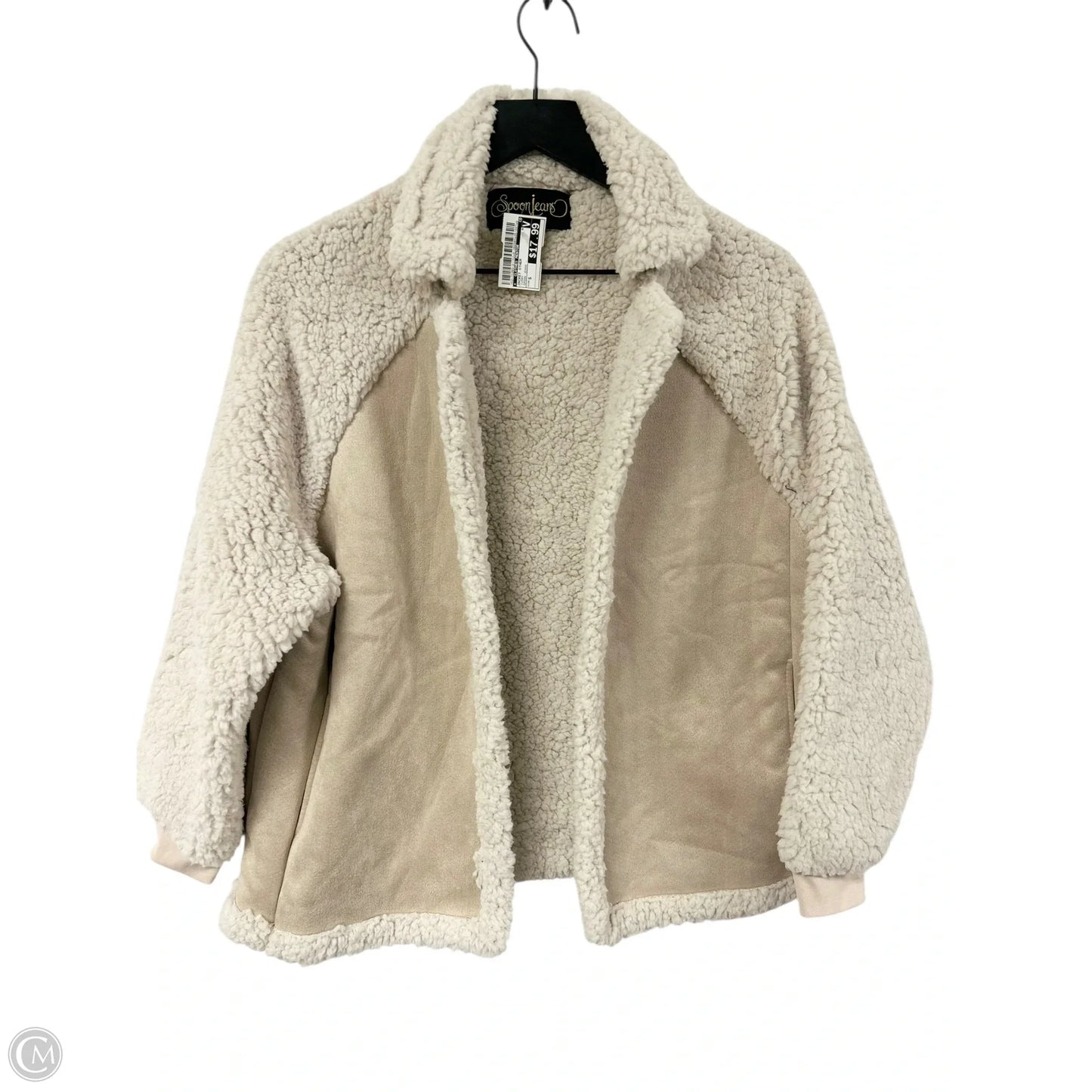 Jacket Other By Clothes Mentor In Ivory, Size: S