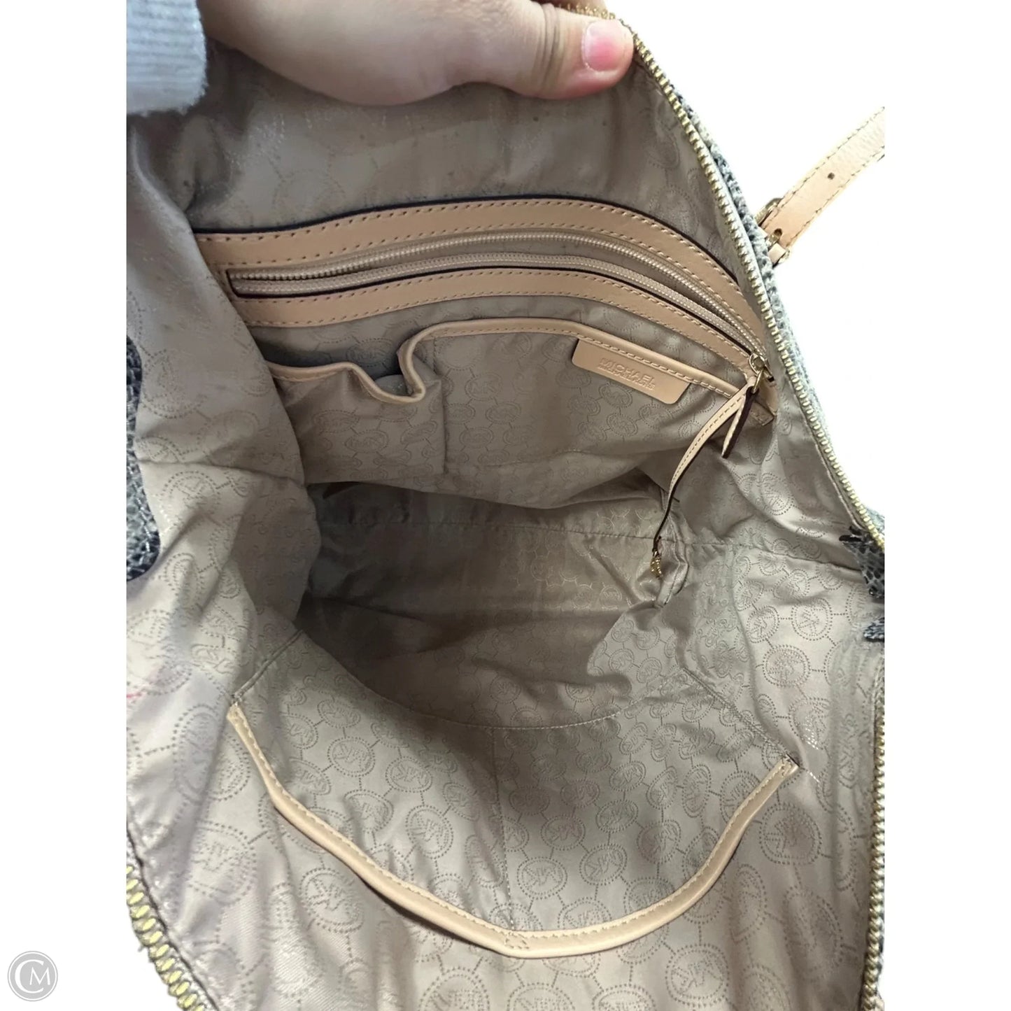 Handbag Designer By Michael Kors, Size: Medium