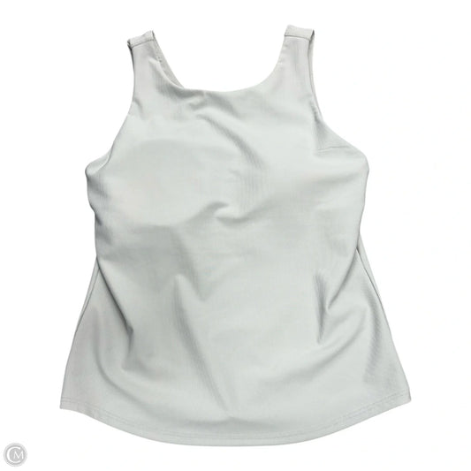Athletic Tank Top By Clothes Mentor In Grey, Size: Xl