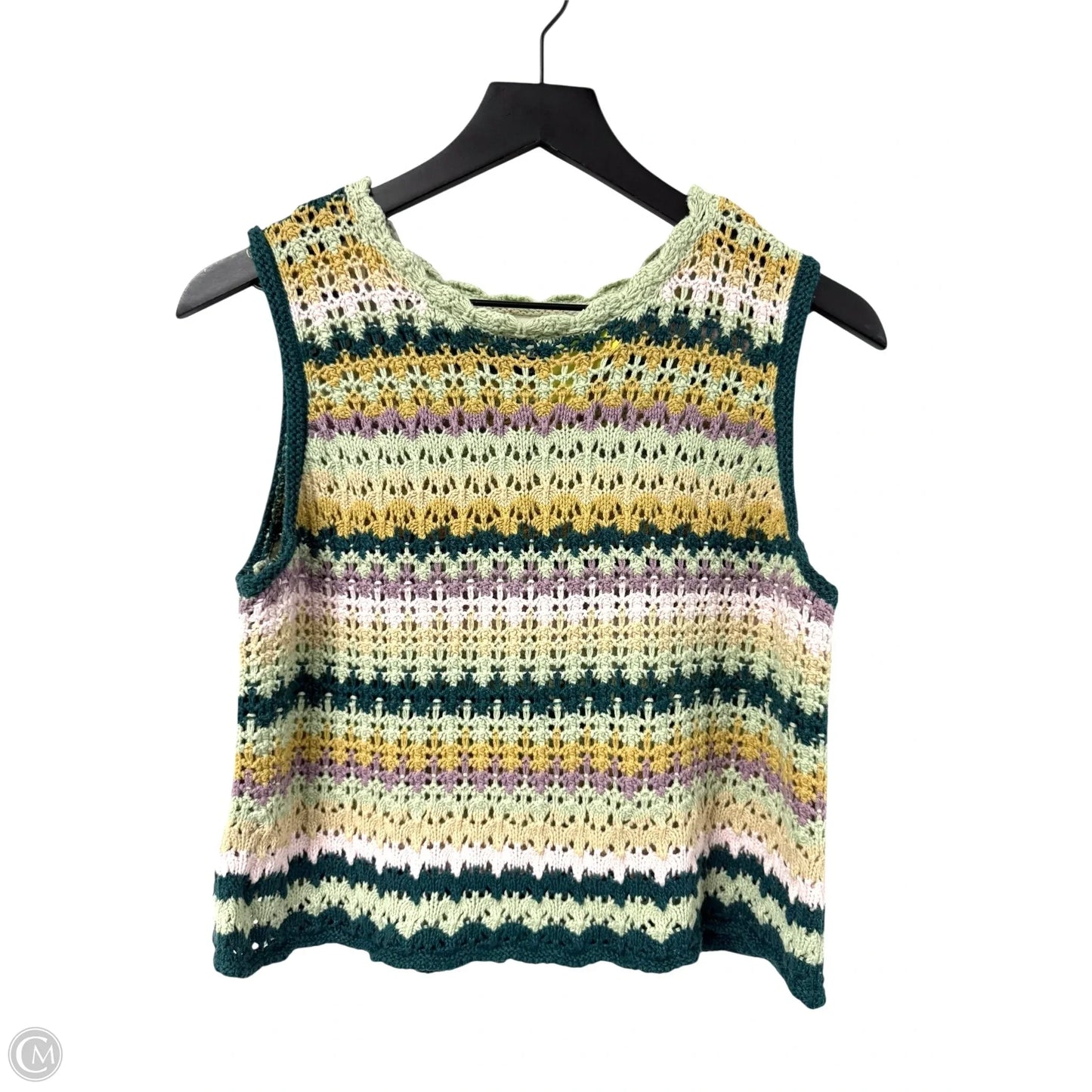 Top Sleeveless By Universal Thread In Multi-colored, Size: L