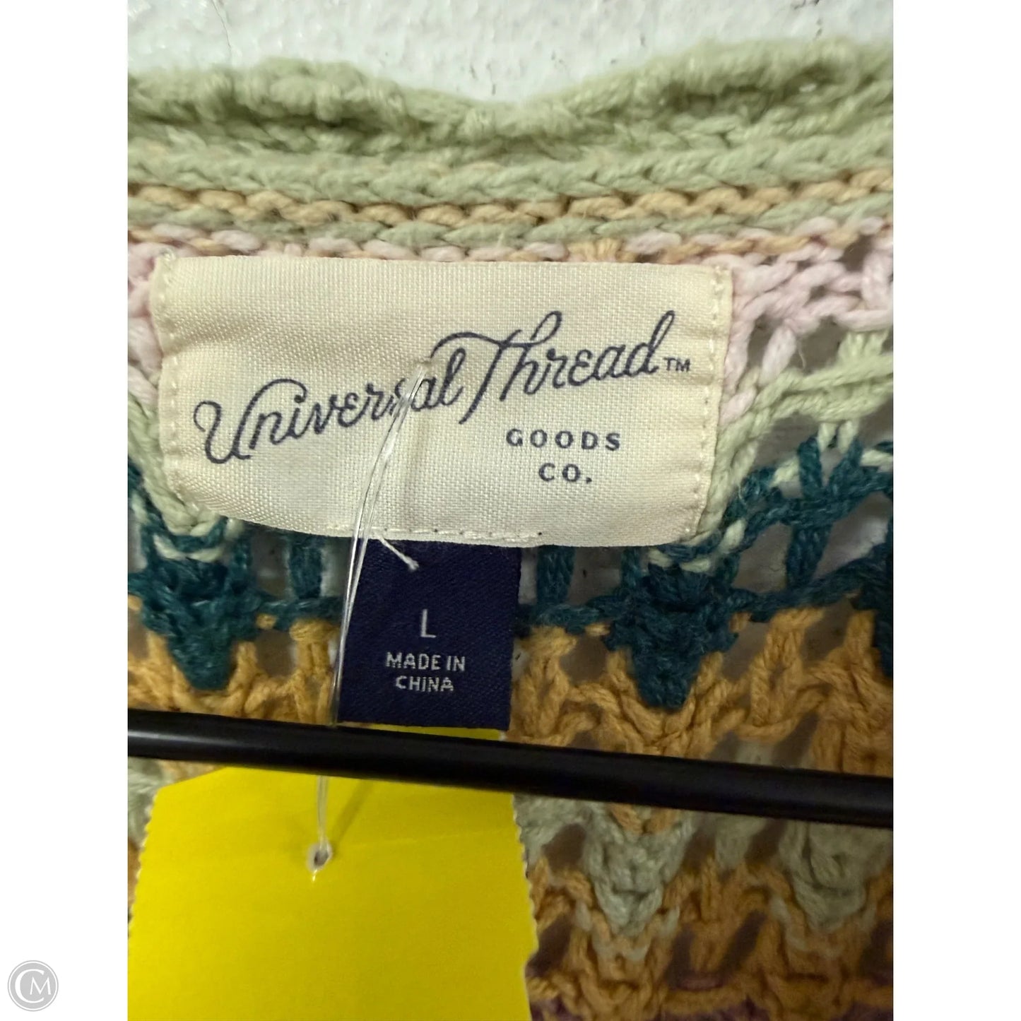 Top Sleeveless By Universal Thread In Multi-colored, Size: L