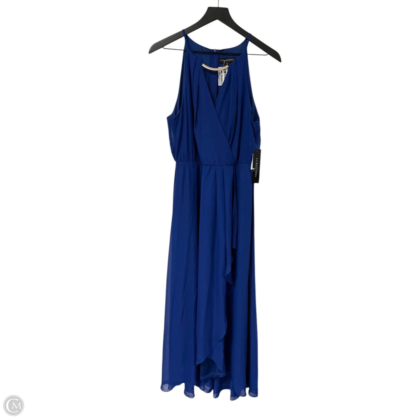 Dress Casual Maxi By Cmb In Blue, Size: S