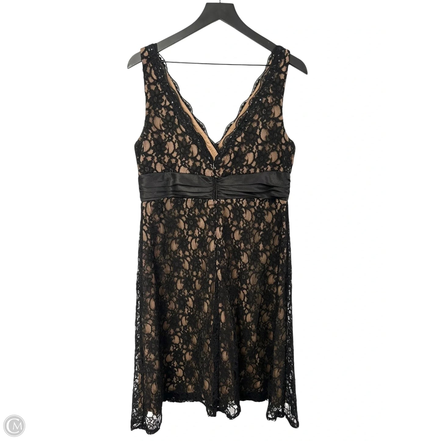 Dress Casual Short By Sl Fashions In Black, Size: 14