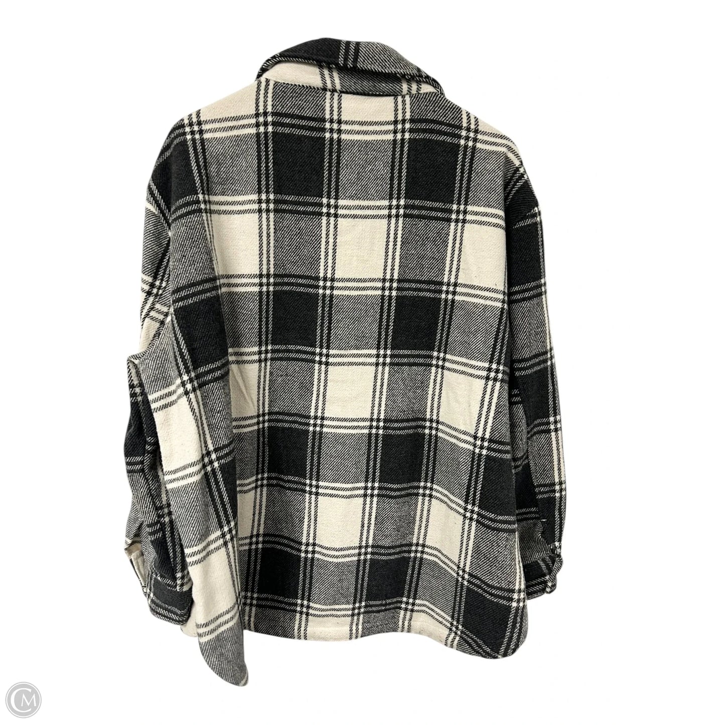 Jacket Shirt By Members Mark In Grey, Size: Xl